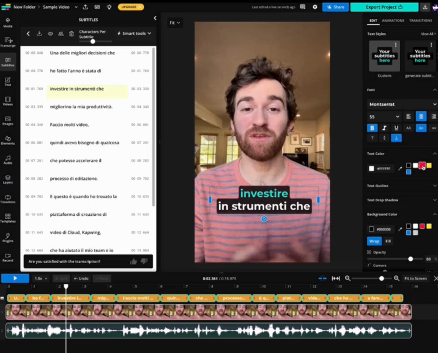 Come Creare Sottotitoli Automatici per i Tuoi Video