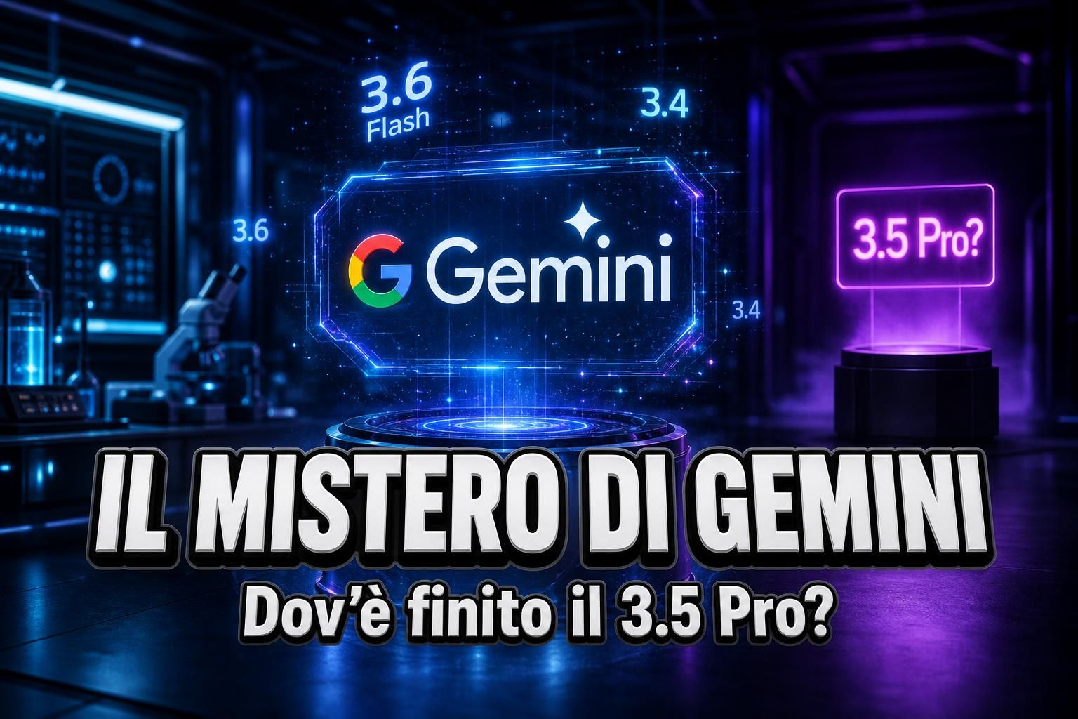 Google lancia Gemini 3.6 Flash: e il Pro?